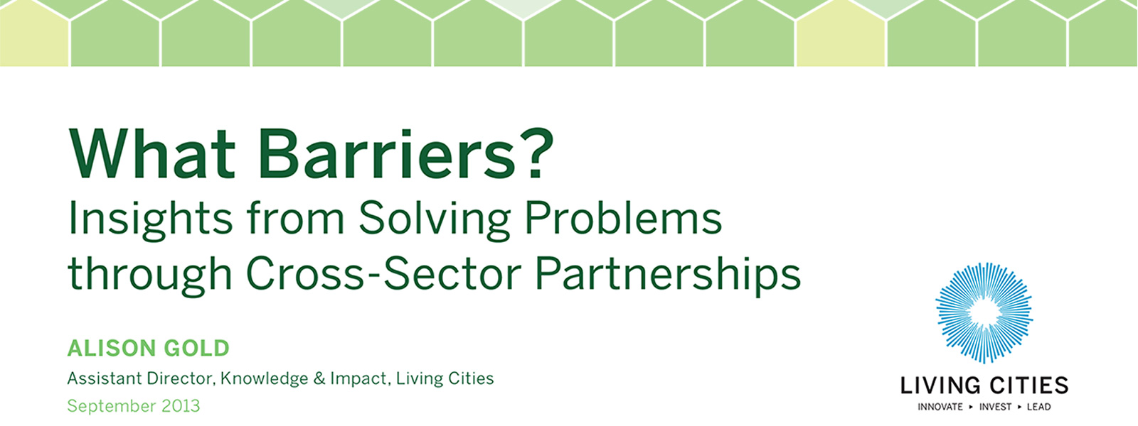Barriers Of Problem Solving