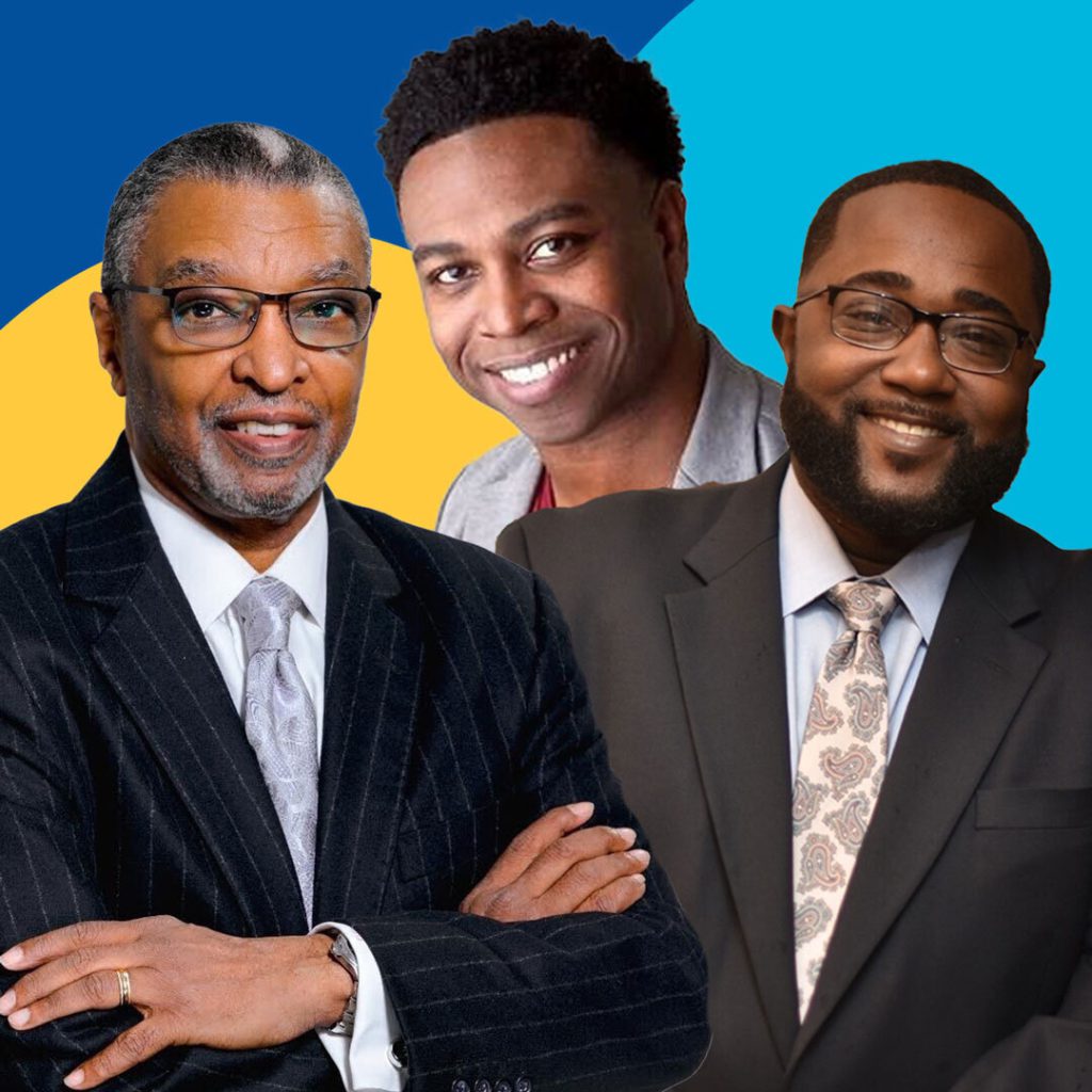 Main Stage: Rev. Branden Polk, Antong Lucky, and Dr. Buster Soaries, Jr