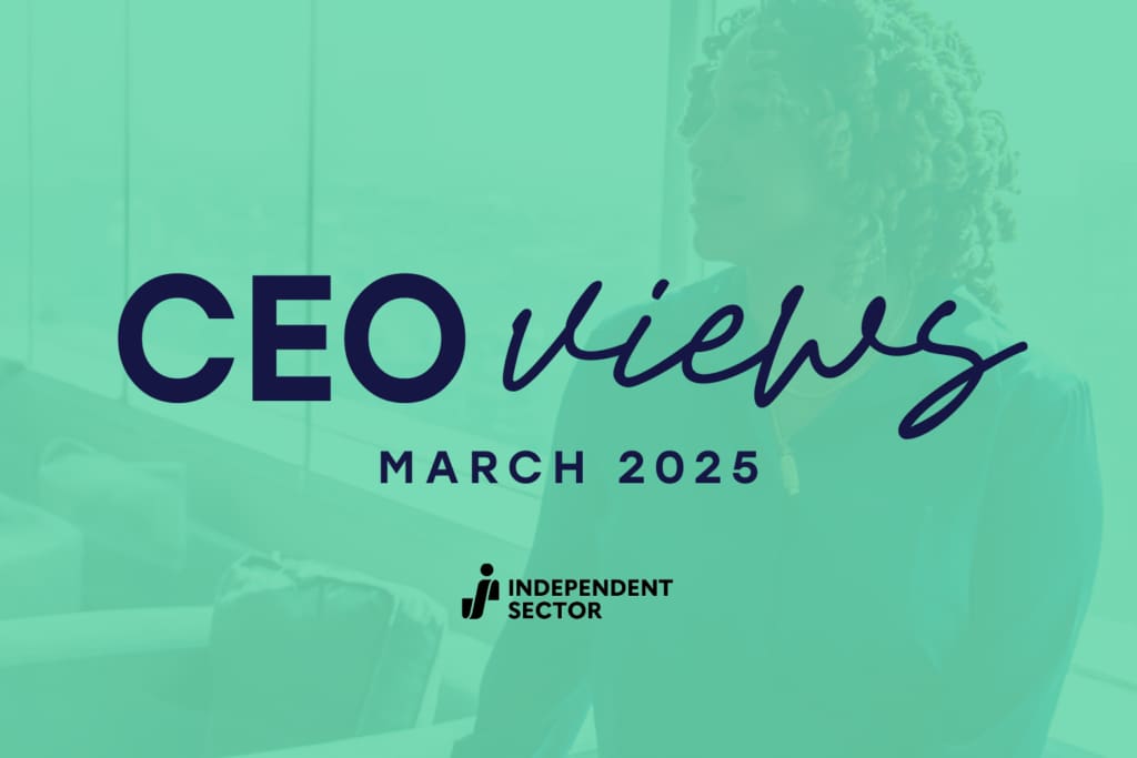 CEO Views header image for March 2025