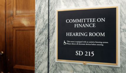 Committee on Finance Hearing Room